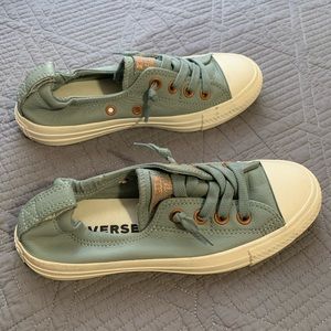 SOLD!!!!!!!!!!   Converse sneakers: mint color NWOT